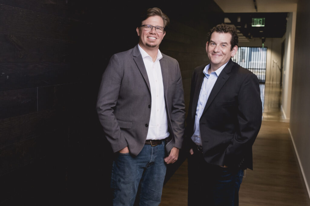 Fido co-founders Bryce Chapman and Evan Winegard